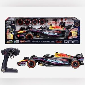 Red Bull Verstappen Maisto 1:10 Formula 1 Racing RC, 2 Speed R/C Motor 4 Racers